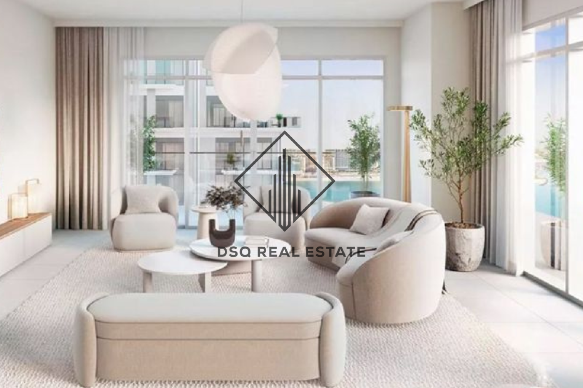 EMAAR BEACHFRONT 3BR Beach Mansion I Full Palm View I High Floor I Post Handover PP Aed 6.75M