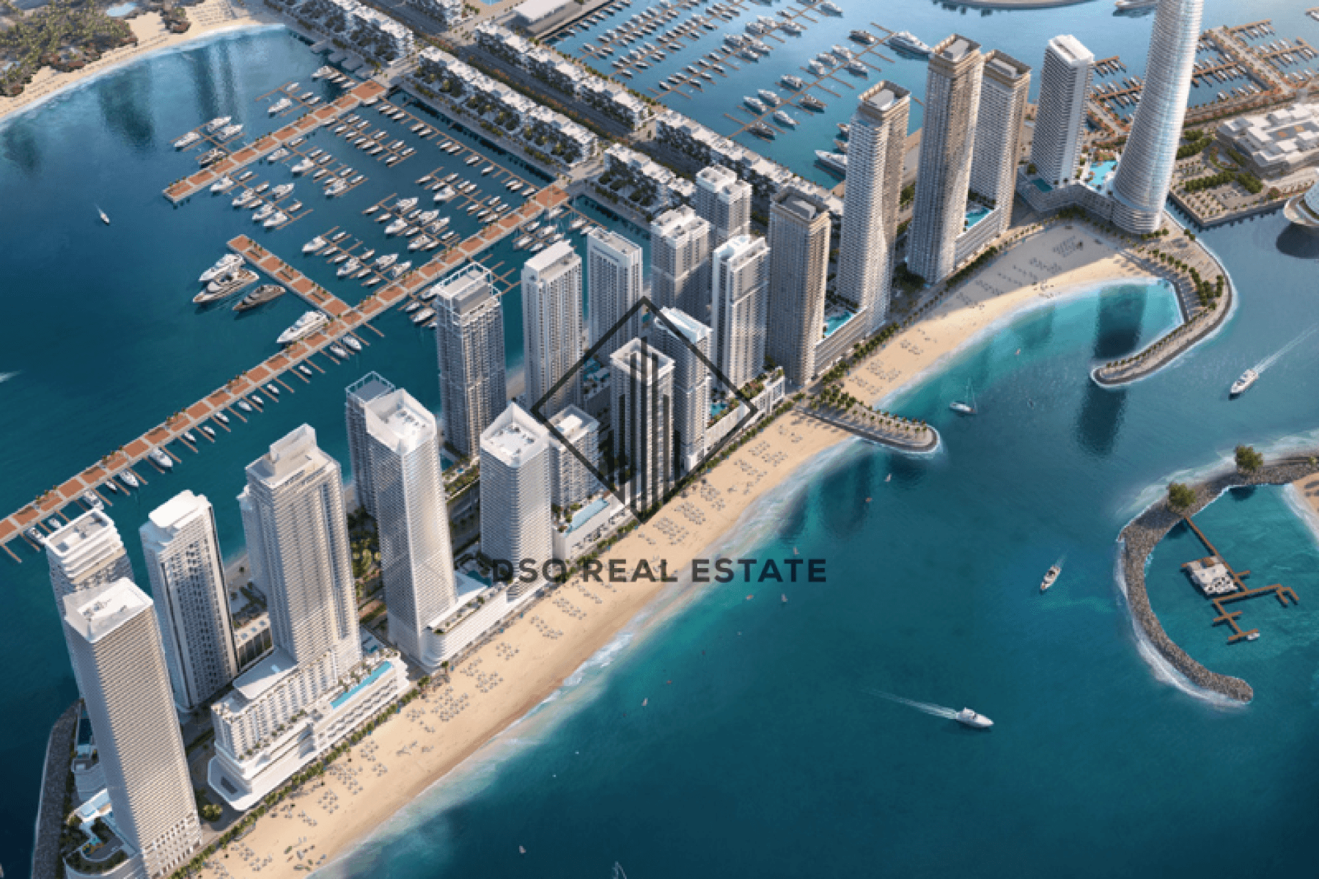 EMAAR BEACHFRONT 1BR Bayview I Marina Skyline I Aed 4.3M