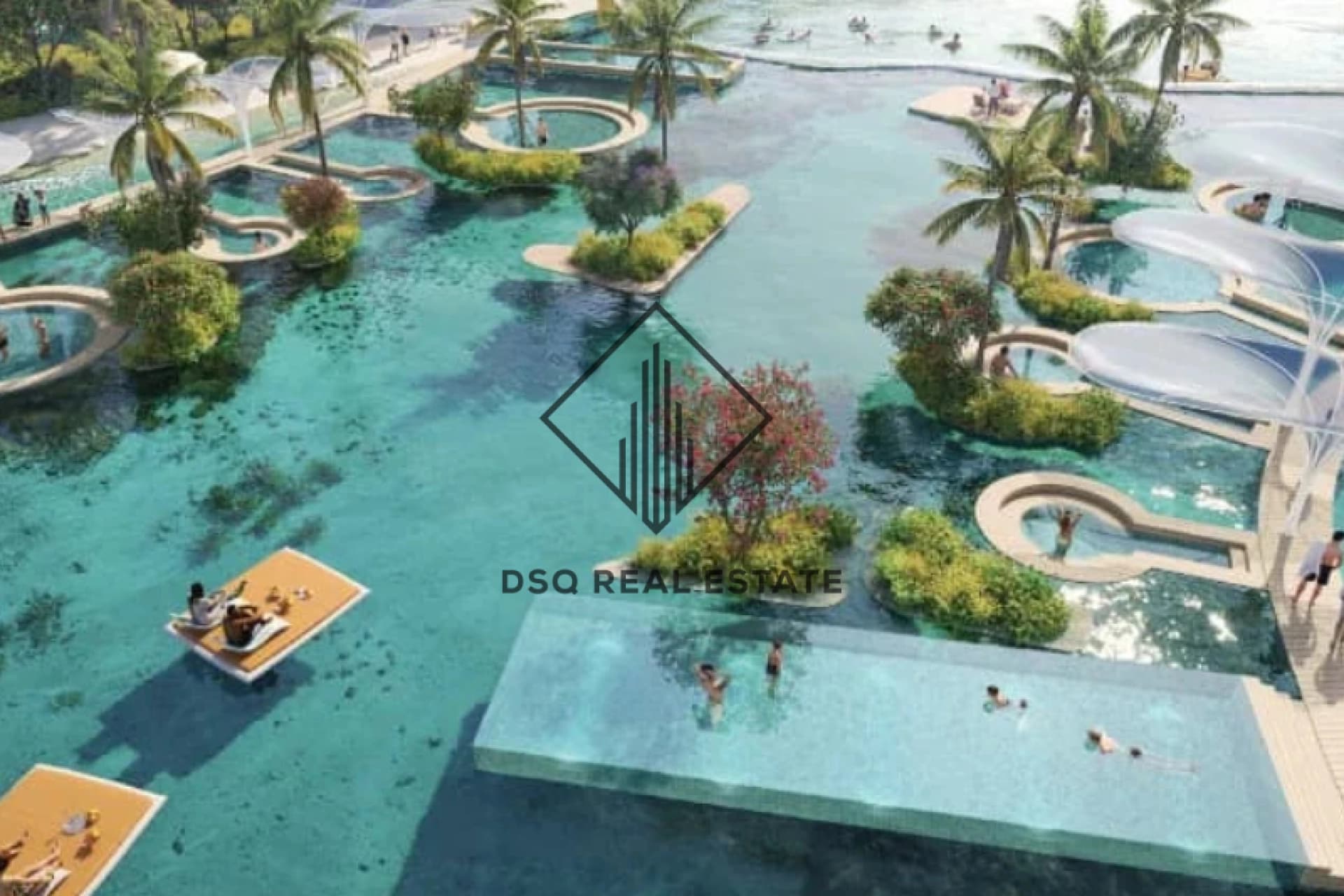 DAMAC LAGOONS 4BR I Santorini 1 I Middle B2B I Aed 3.5M