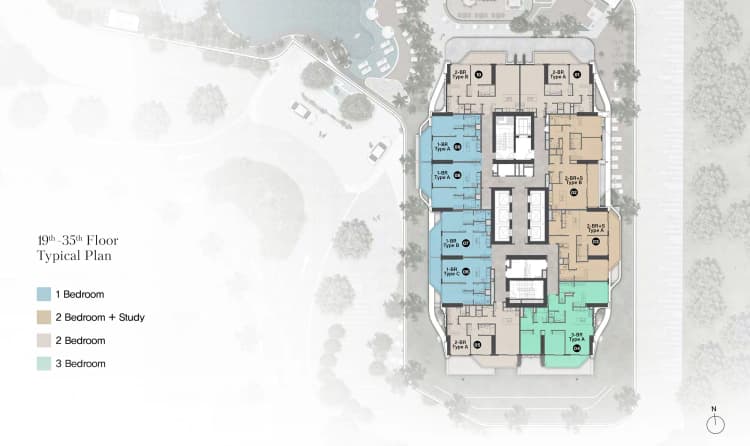 Eltiera Heights-40 Ellington Eltiera Views in Jumeirah Village Circle