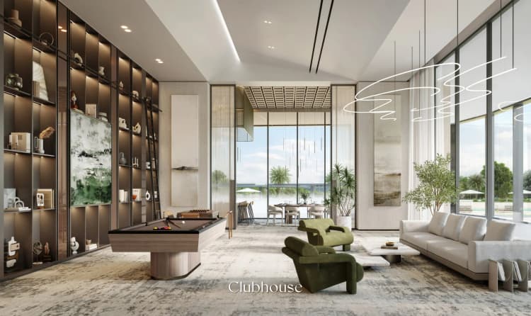 clubhouse Ellington Riverton House in Jumeirah Village Circle