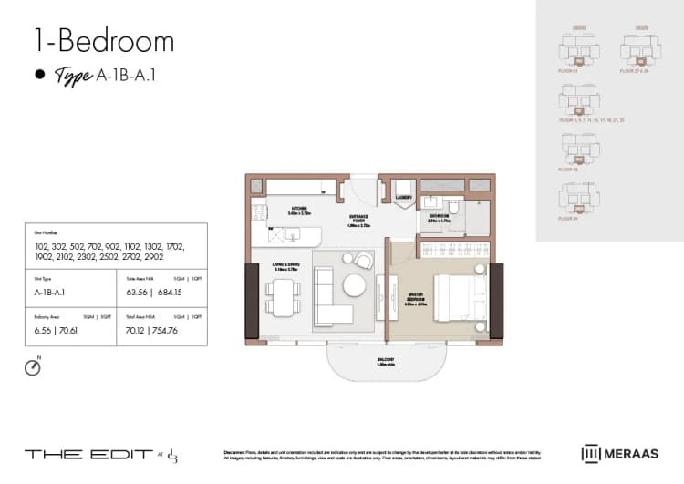 floor-01 The Edit by Emaar Properties in Dubai Design District