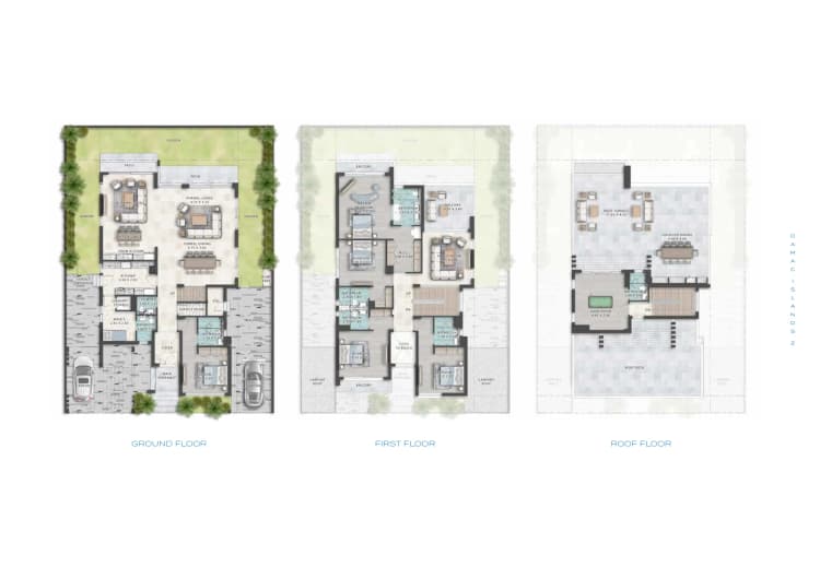 floor-04 DAMAC Islands 2 at Dubai Land by DAMAC Properties