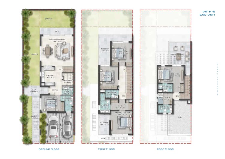 floor-06 DAMAC Islands 2 at Dubai Land by DAMAC Properties