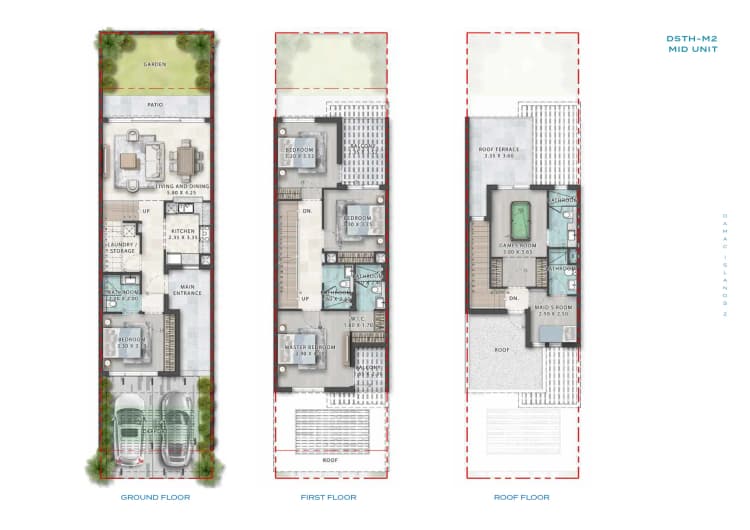 floor-08 DAMAC Islands 2 at Dubai Land by DAMAC Properties