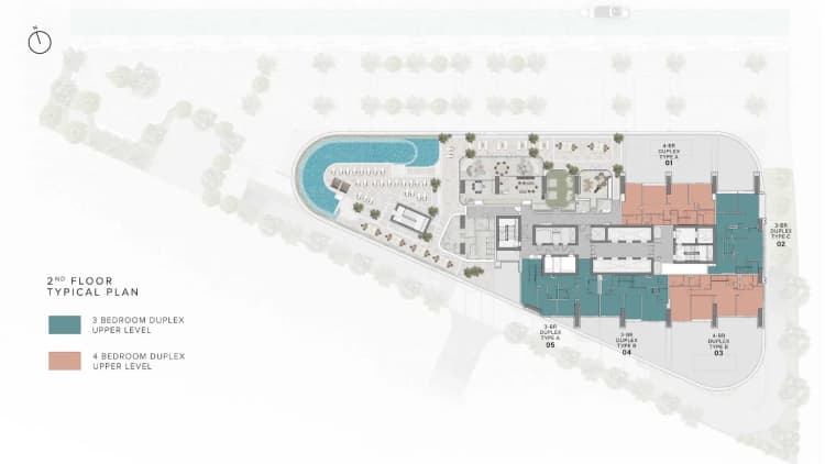 floor-plan-06 Ellington One River Point in Jumeirah Village Circle